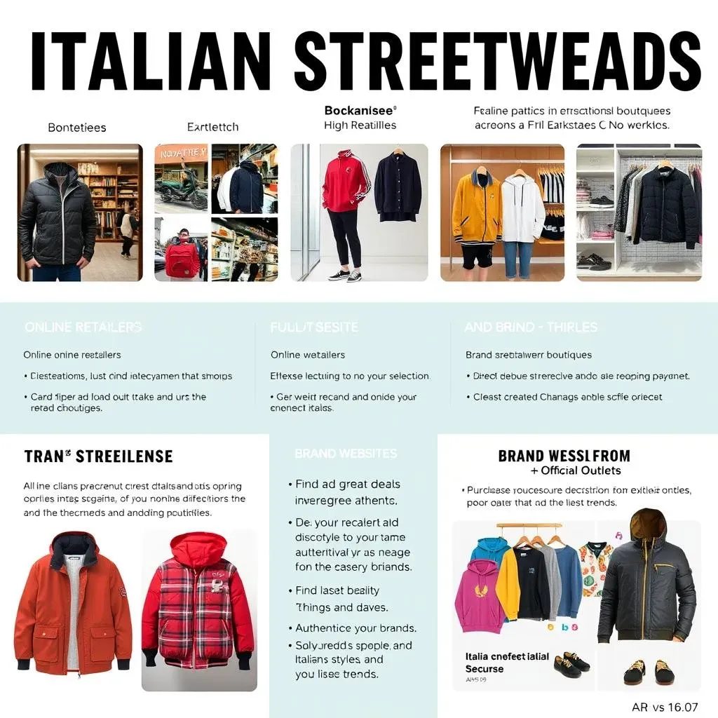 Where to Find the Top Italian Streetwear Brands: Shopping Guide and Resources